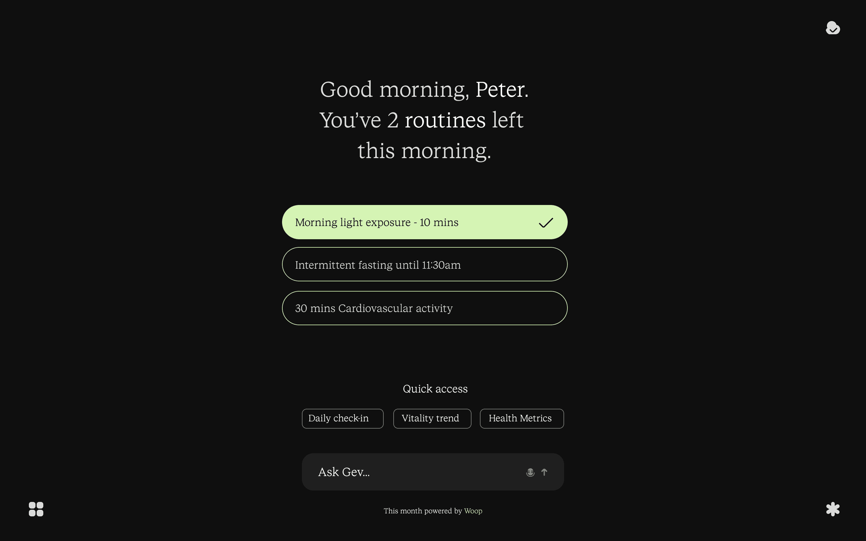 Realione Hero section